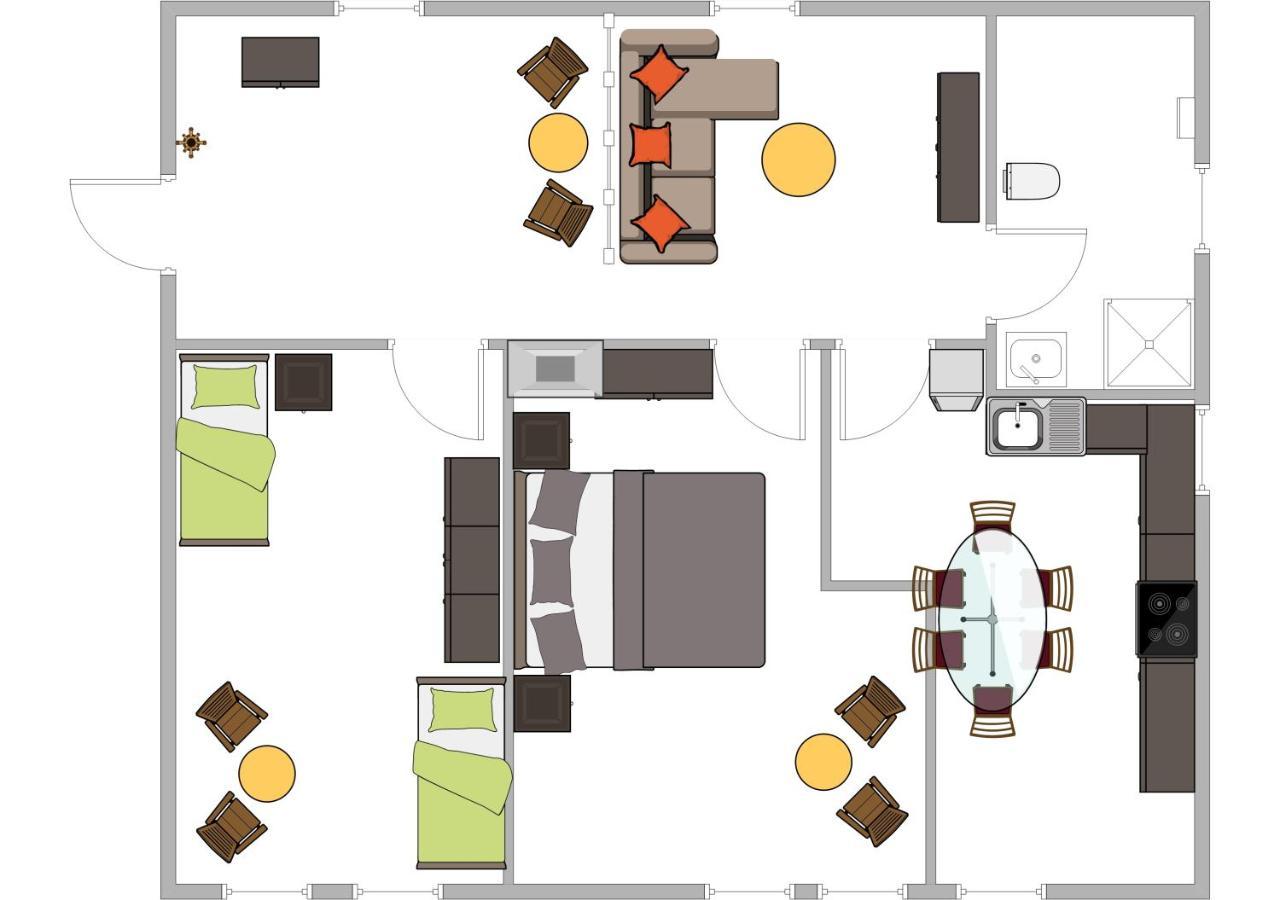 Ferienwohnung Buchenblick Kassel Esterno foto